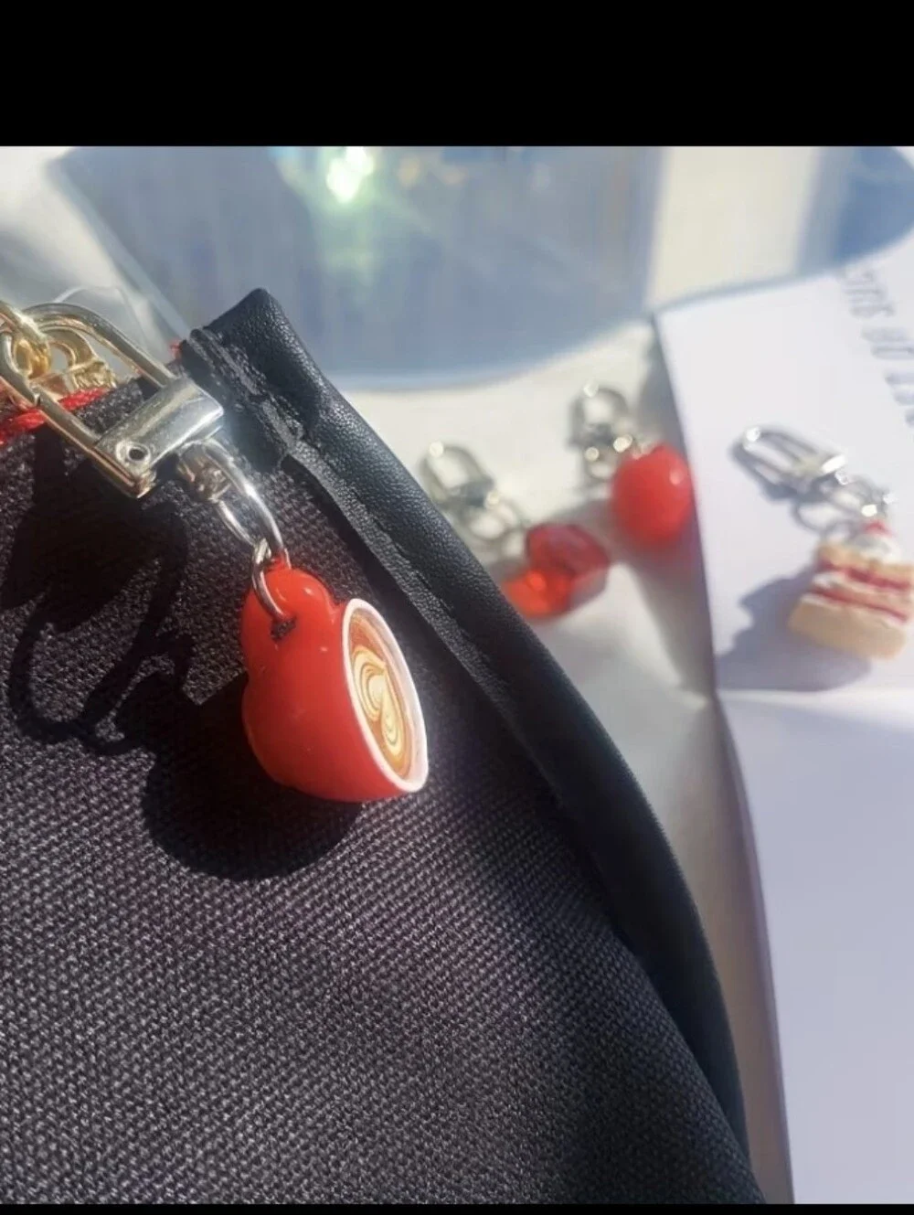 Adorable Bag Small Charm/ Keychain NEW. 4 Choices: Price For 1 Charm